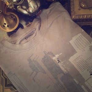 Gray Short Sleeve T-Shirt by Express